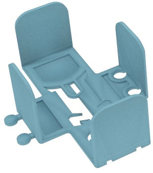 4 pcs value pack Feldherr card holder for Dominion - basic Treasure cards + Curse Cards with sleeves