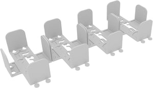 4 pcs value pack Feldherr card holder for Dominion - basic Treasure cards + Curse Cards with sleeves