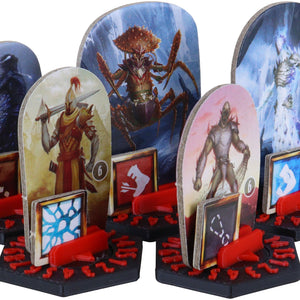 10 pcs. value pack Feldherr Dial Bases for Gloomhaven + Frosthaven + Gloomhaven: Jaws of the Lion multicolor