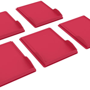 5 pcs value set Feldherr card tray for Forest Shuffle - Tree Cards