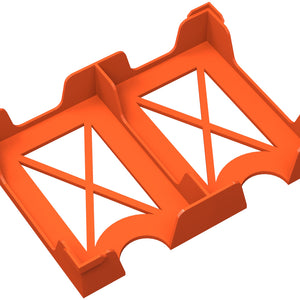 Feldherr card holder for game cards in 50 x 75 mm format - 120 cards - 2 compartments