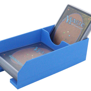 Feldherr card deck holder with discard compartment for a card deck in Standard Card Game Size