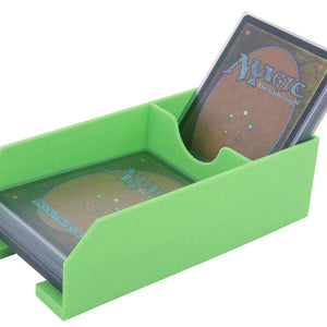 Feldherr card deck holder with discard compartment for a card deck in Standard Card Game Size