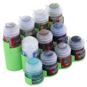Feldherr Paint Rack for 11 Citadel paint pots (12 ml / 18 ml / 24 ml)