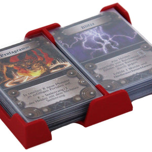 Feldherr card holder for game cards in Mini European Board Game Size - 84 Cards - 2 Compartments