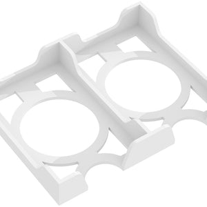 Feldherr card holder for game cards in Mini European Board Game Size - 84 Cards - 2 Compartments