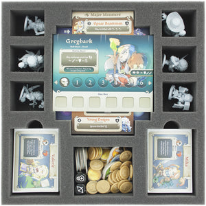 Foam tray value set for Masmorra: Dungeons of Arcadia - Core Box
