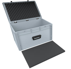ED 64/32 1G Eurocontainer Case / Euro Box with handle 600 x 400 x 335 mm inclusive pick and pluck foam