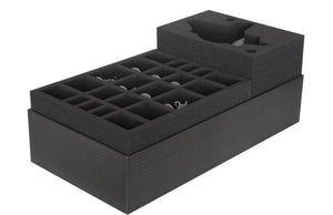 Feldherr foam kit for the Kingdom Death: Monster boardgame box
