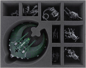 Feldherr Storage Box DSLB310 for Warhammer 40,000 Imperium: Hachette collection - Necrons