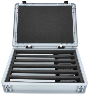 Feldherr Eurobox 40 x 30 cm Set for model railway - TT scale - 6 compartments - foam insert for upright storage