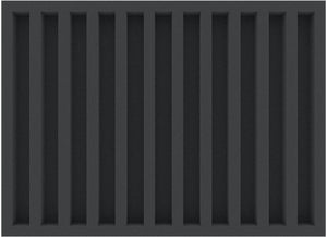 Feldherr Eurobox 40 x 30 cm Set for model railway - Z scale - 11 compartments - foam insert for upright storage