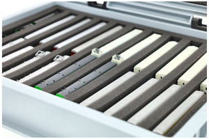 Feldherr Eurobox 40 x 30 cm Set for model railway - Z scale - 11 compartments - foam insert for upright storage