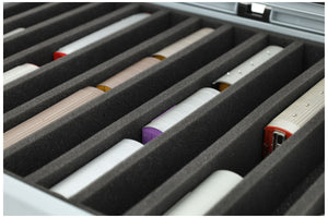 Feldherr Eurobox 60 x 40 cm Set for model railway - H0m scale - 13 compartments - foam insert for upright storage