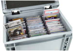 Feldherr Eurobox Set for Trading Cards in Grading Cases / Graded Cards