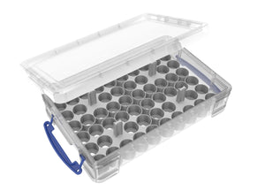 Feldherr paint rack set for 4L Really Useful Boxes - 56 Citadel Paint Pots (18ml / 24ml)