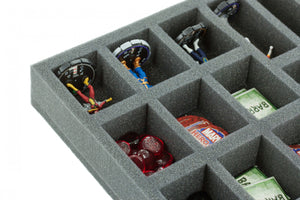 FSBR040BO 40 mm Full-Size foam tray with 34 compartments