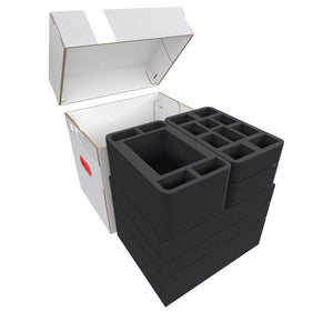 Feldherr Storage Box FSLB310 + Organizer Insert for Kingdom Death: Monster Gambler's Chest Expansion - miniatures + game material