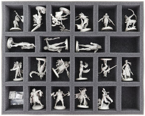 Feldherr Storage Box FSLB310 + Organizer Insert for Kingdom Death: Monster Gambler's Chest Expansion - miniatures + game material
