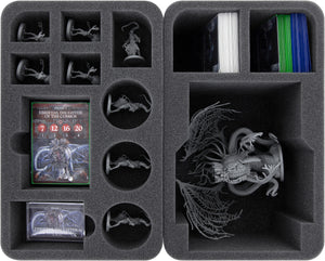 Feldherr Storage Box FSLB310 + MEDIUM bag for Bloodborne: The Board Game - 4 Optional Buys + Hunter's Dream Extras + Blood Moon Box