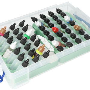 Feldherr Paint Racks with 4l Really Useful Box - 49 paint bottles + accessories