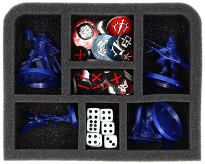Feldherr Half-Size Case 50 for Warcry - 14 Miniatures