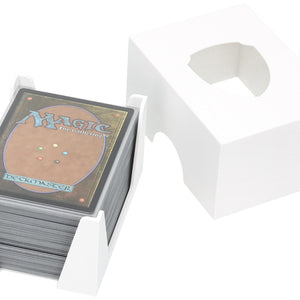 Feldherr plastic card holder + lid for game cards in Standard Card Game Size - 150 cards - 1 tray