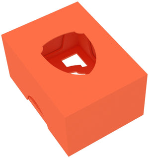 Feldherr plastic card holder + lid for game cards in Standard Card Game Size - 150 cards - 1 tray