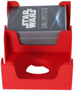 Feldherr card holder rotatable for game cards in Standard Card Game Size - 2 compartments