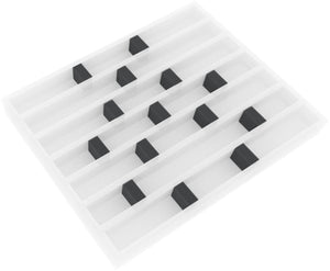 40 spacers / foam blocks - for Z Scale / N Scale - 30 mm x 25 mm x 15 mm HS025A001