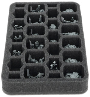HS040A055 Feldherr foam tray for BattleTech - 26 compartments