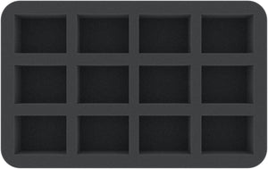 HS045A021 Feldherr foam tray for Hedonites of Slaanesh - 12 compartments