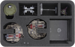 HSEH050BO foam tray for Star Wars X-WING 2 x Punishing One, 3 ships and accessories