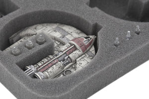 HSEK035BO foam tray for Star Wars X-WING 3 x Punishing One, ships and accessories