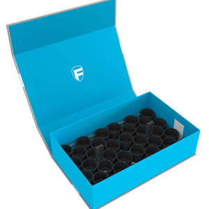Feldherr Magnetic Box blue for 36 Citadel paint pots (18 ml / 24 ml)