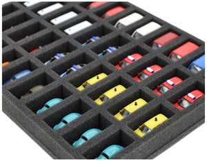 IU035A001 Foam insert for model cars 1:87 - 40 compartments
