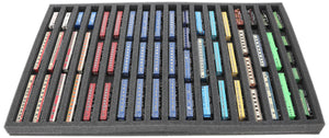 JV030A002 Feldherr foam insert for model railway - Z scale - 18 compartments - for horizontal storage