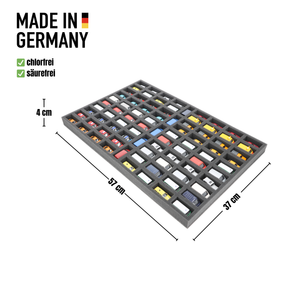 JV035A001 Foam insert for model cars 1:87 - 85 compartments