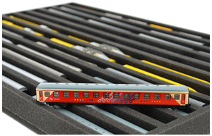 JV040A001 Feldherr foam insert for model railway - N scale - 12 compartments - for upright storage