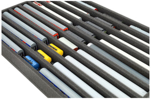 JV050A002 Feldherr foam insert for model railway - TT scale - 9 compartments - for upright storage