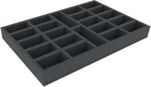 JV055A001 Foam insert for model cars 1:43 - 22 compartments