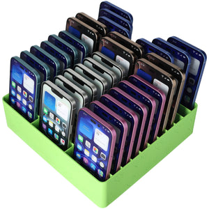 Feldherr class set of cell phone parking spaces for schools and training companies - space for up to 30 smartphones