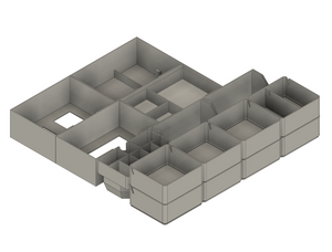 Feldherr Storage Box LBBG075 for The Quacks of Quedlinburg - core game + 2 expansions (Mega box)