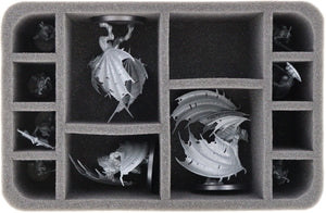 Feldherr MAXI bag for Warhammer Quest: Cursed City - Nightwars + Nemesis - expansions + 32 miniatures