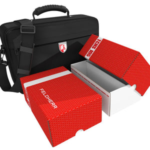 Feldherr MEDIUM bag + 2 Storage Boxes TCHS105 for Disney Lorcana - 2600 Cards + game material