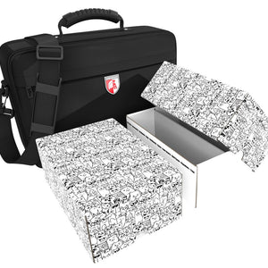 Feldherr MEDIUM bag + 2 Storage Boxes TCHS105 for Disney Lorcana - 2600 Cards + game material