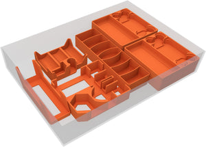 Feldherr Organizer Insert for Clans of Caledonia - board game box