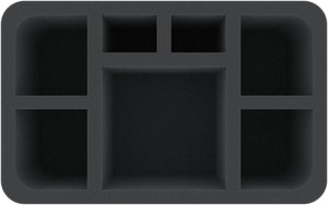 HS110A001 foam tray for Chaos Space Marines - Venomcrawler + 6 compartments