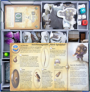 Feldherr Organizer Insert for Legends of Andor: The Journey North and the expansion The Star Shield