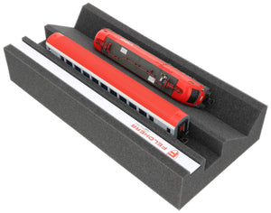 Premium Locomotive Bench H0 / 00 Scale with Magnetic Strip and Additional Maintenance Shaft – Ideal for H0 & 00 Models